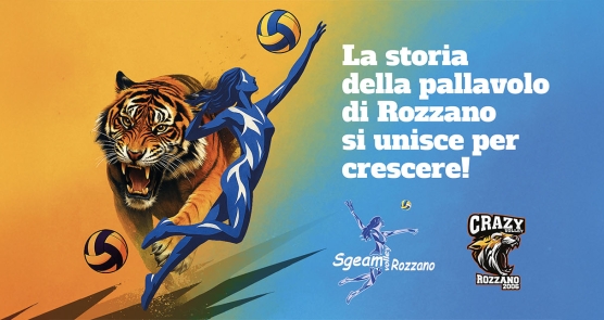Crazy e Sgeam: 80 anni di pallavolo si uniscono