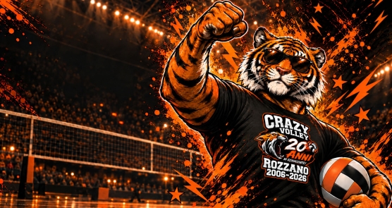Vent’anni di ruggiti: il Crazy Volley accende una nuova stagione!